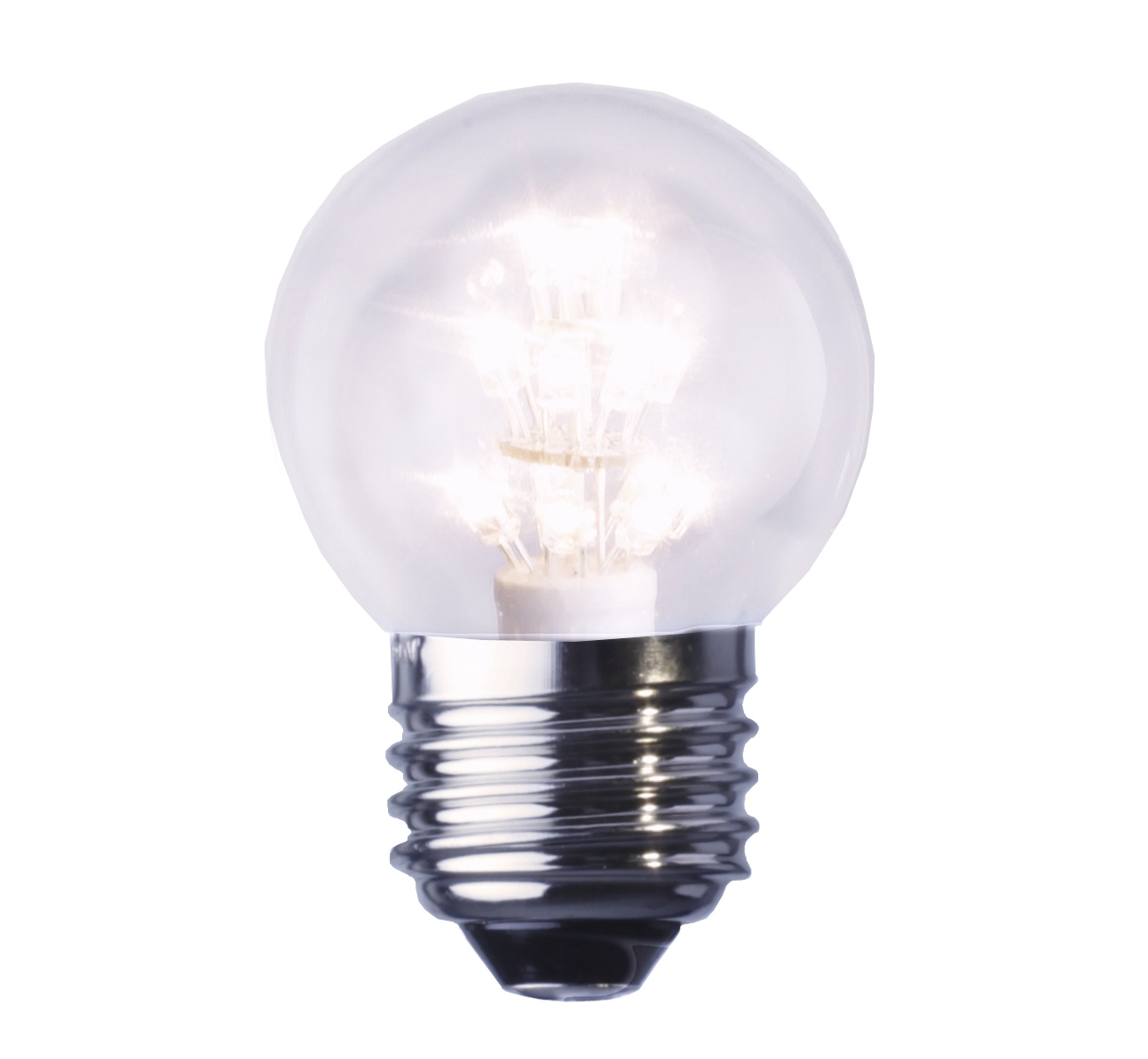 LED-lamppu Decoration LED 336-36 Ø 45x70 mm E27 kirkas 0,9W 2600K 75lm