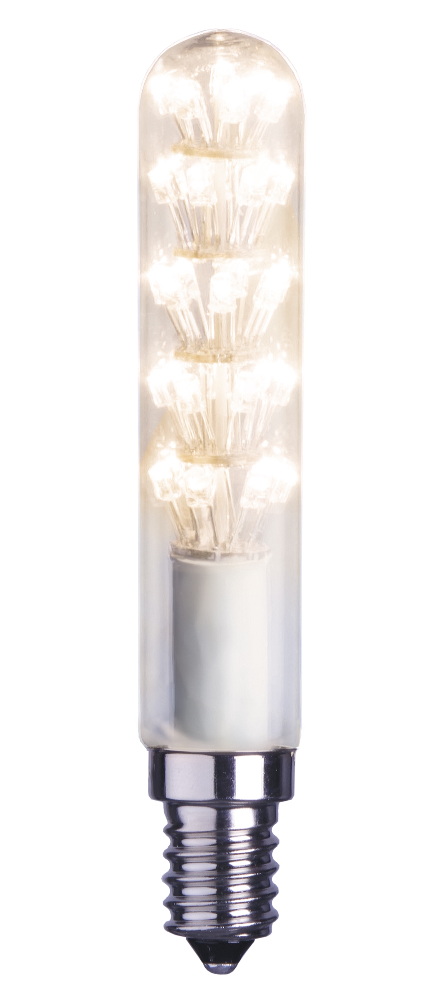 LED-lamppu Decoration LED 359-11 Ø 20x114 mm E14 kirkas 1,5W 2100K 100lm