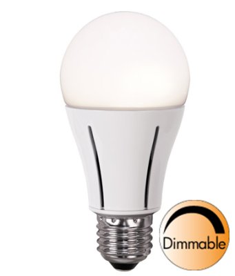 LED-lamppu Illumination LED 358-62 Ø 60x122 mm E27 opaali 10,5W 2900K 806lm himmennettävä