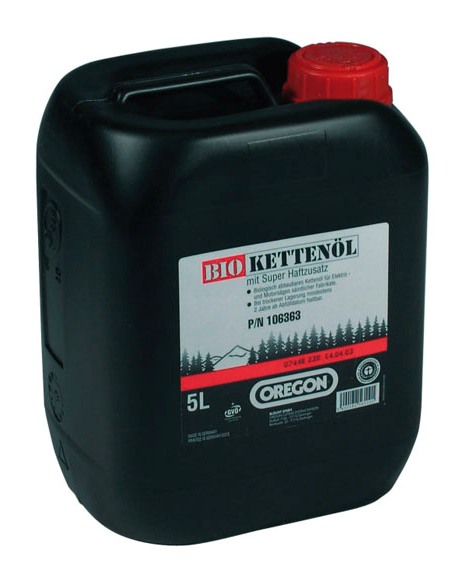 Teräketjuöljy Oregon 5 l Bio