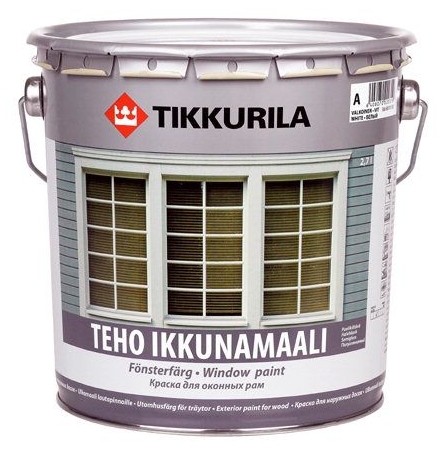 Tikkurila Teho Ikkunamaali 2,7 l valkoinen