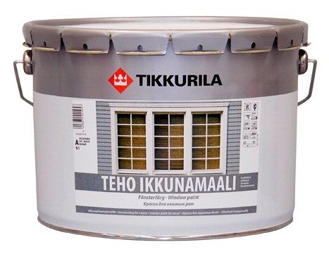 Tikkurila Teho Ikkunamaali 9 l valkoinen