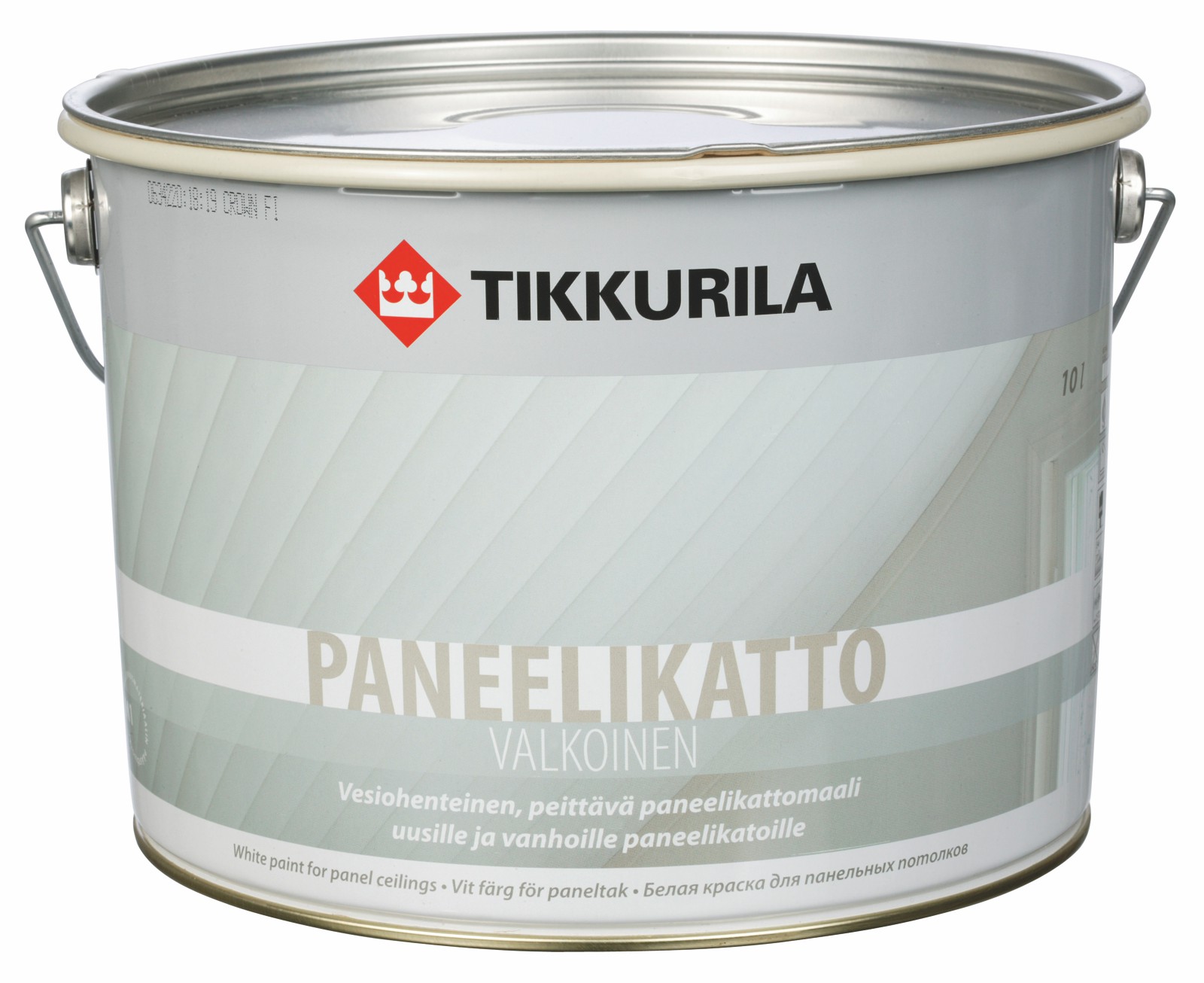 Maali Tikkurila Paneelikatto Valkoinen 10 l