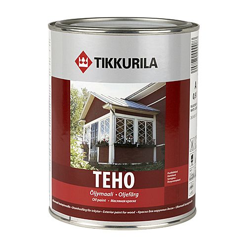 Öljymaali Tikkurila Teho 0,9 l A valkoinen