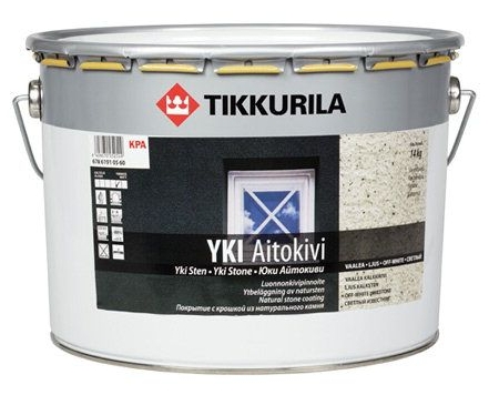 Pinnoite Tikkurila YKI Aitokivi 14 kg/10 l vaalea kalkkikivi
