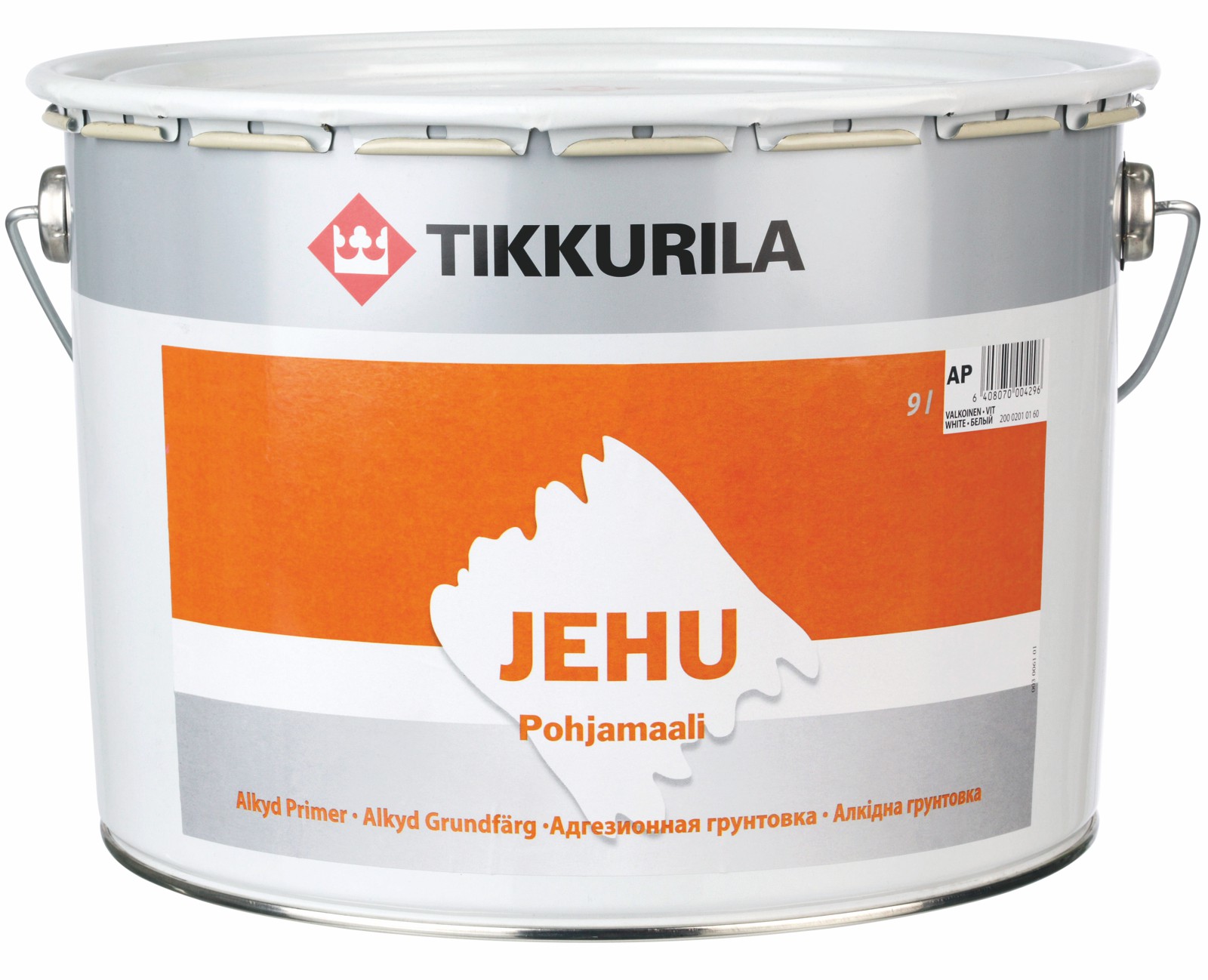 Pohjamaali Tikkurila Jehu 9 l AP valkoinen