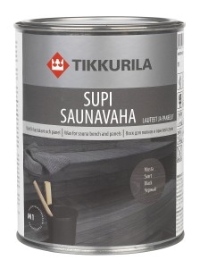 Saunavaha Tikkurila Supi 1 l musta