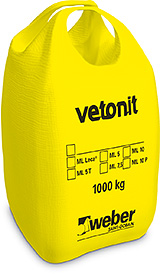 weber.vetonit ML 7,5 Kahilaasti Luonnonharmaa 142 1000 kg suursäkki