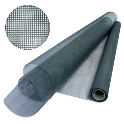 Hyttysverkko lasikuitu 60cm harmaa 2,5m/rll