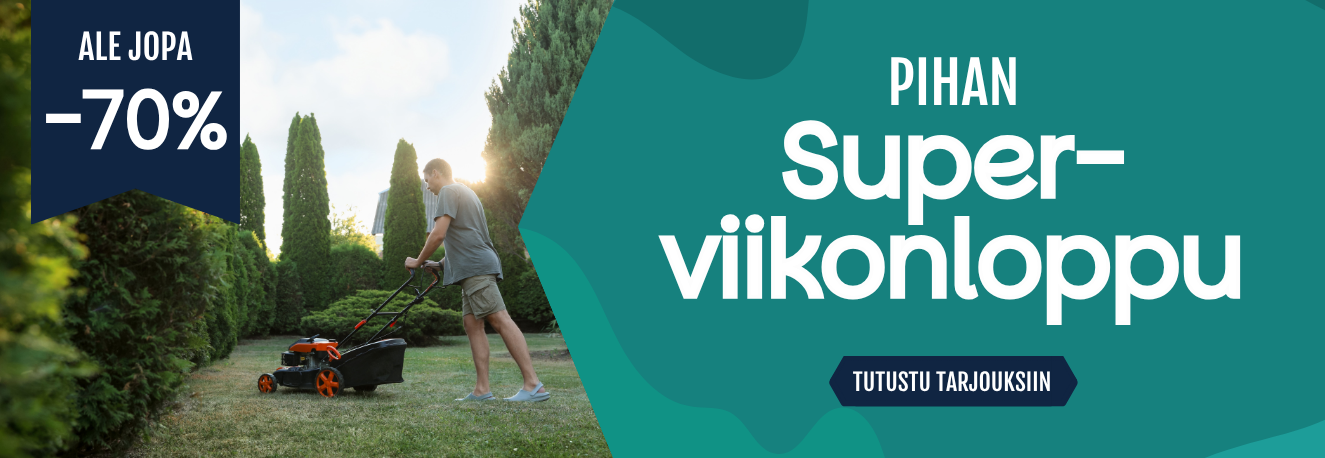 Pihan superviikonloppu on täällä!