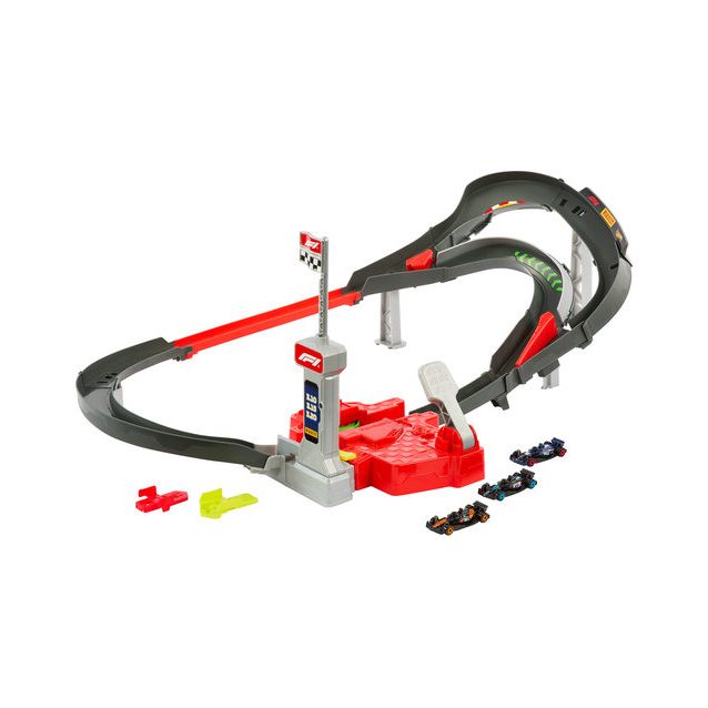 Autorata Hot Wheels Racing Formula 1 Sprint Race Circuit, 3 autoa