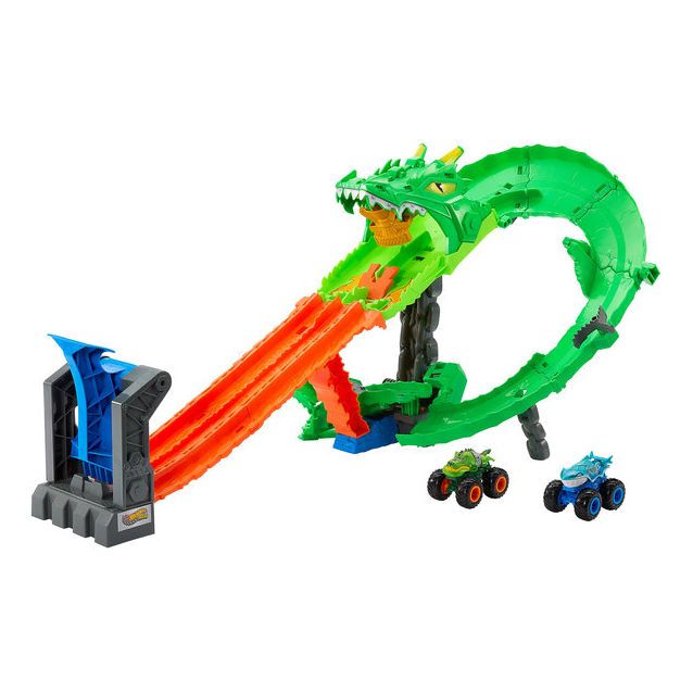 Autorata Hot Wheels Monster Trucks Dragon Demolition