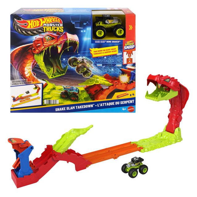 Autorata Hot Wheels Monster Trucks Snake Slam Takedown
