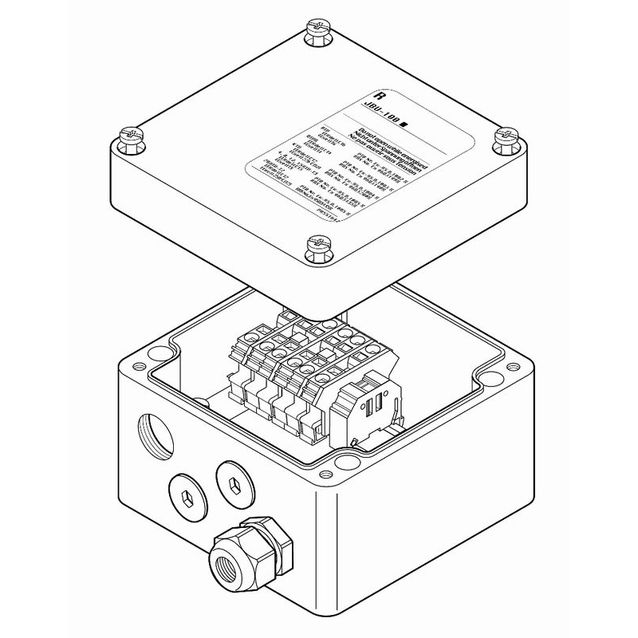 Syöttörasia seinäkiinnitys JBU-100-E