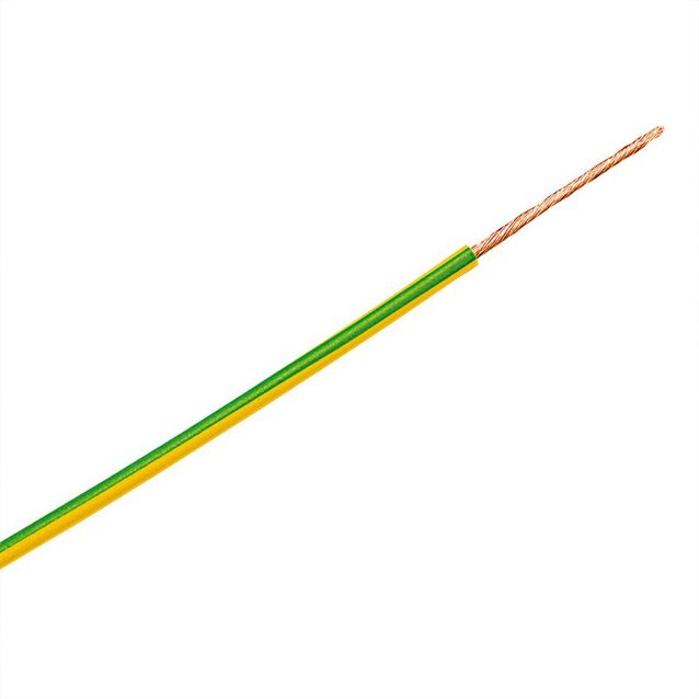 Kytkentäjohdin H05V2-K 0,75 HARMAA LTK 100