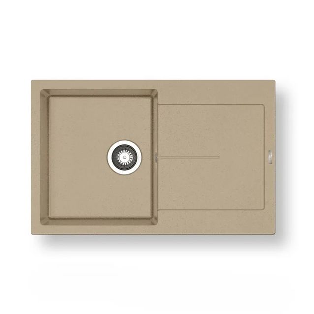 Keittiöallas Pyramis Ithaka 79x50 1B 1D, tummanbeige