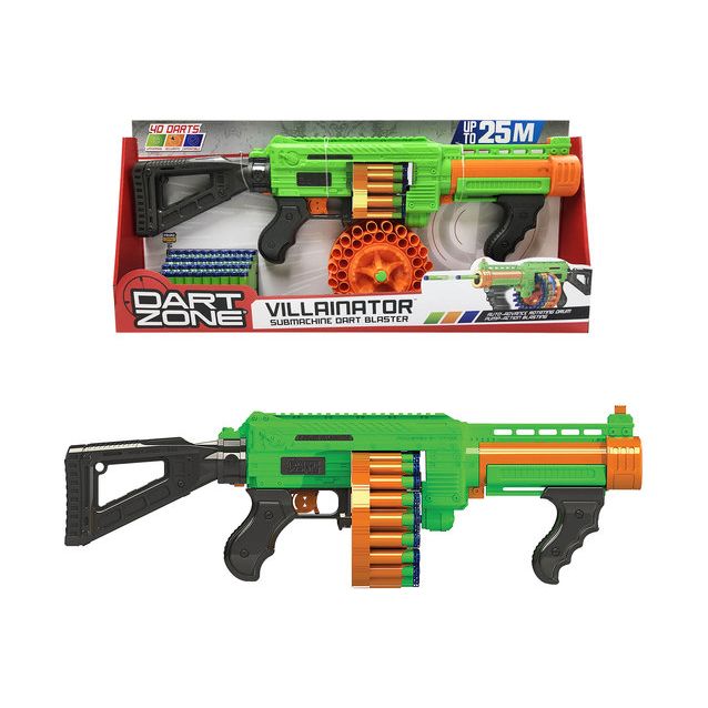 Vaahtomuoviammusase Dart Zone Villainator, 40 ammusta