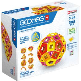 Magneettirakennussarja Geomag Classic Panels Master, 388 osaa