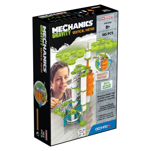 Magneettikuularata Geomag Mechanics Gravity Vertikaali, 183 osaa