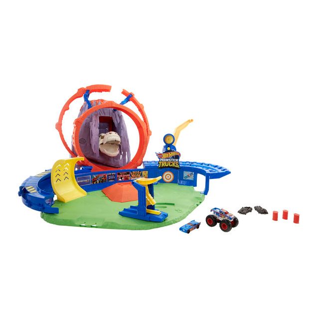 Autorata Hot Wheels Monster Trucks Volcano Arena