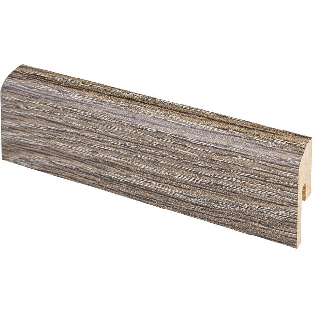 Jalkalista Maler Lamella R10, 12x42x2750mm, mdf, ruskea kingston tammikuvio