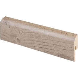 Jalkalista Maler Lamella R10, 12x42x2750mm, mdf, vaaleanruskea elegant tammikuvio