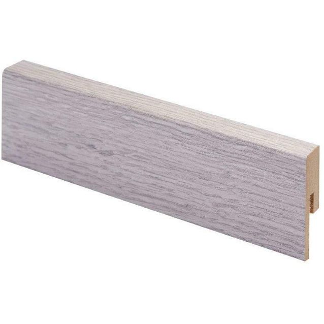 Jalkalista Maler Create Home R2, 12x42x2750mm, mdf, harmaa