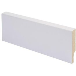 Jalkalista Maler R2, 14x42x2750mm, mdf, melamiinipinta, valkoinen E0