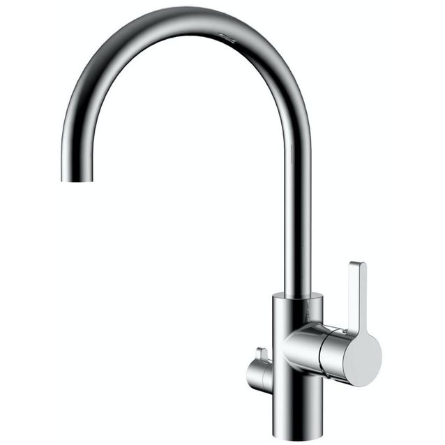 Keittiöhana Bathlife Ocean pesukoneventtiilillä kromi