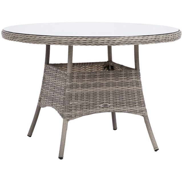 Table TRENTO D110xH73,5cm, light grey