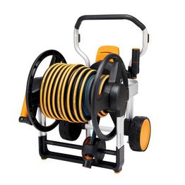 Letkuvaunu Fiskars Waterwheel XL, 20m letkulla, 1/2"