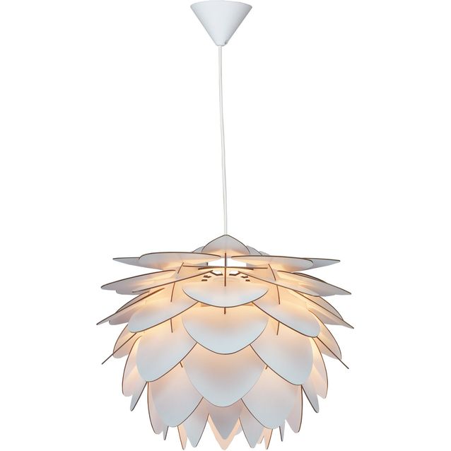 Riippuvalaisin FocusLight Venus E27 60W IP20 ø500x1600 mm puu valkoinen