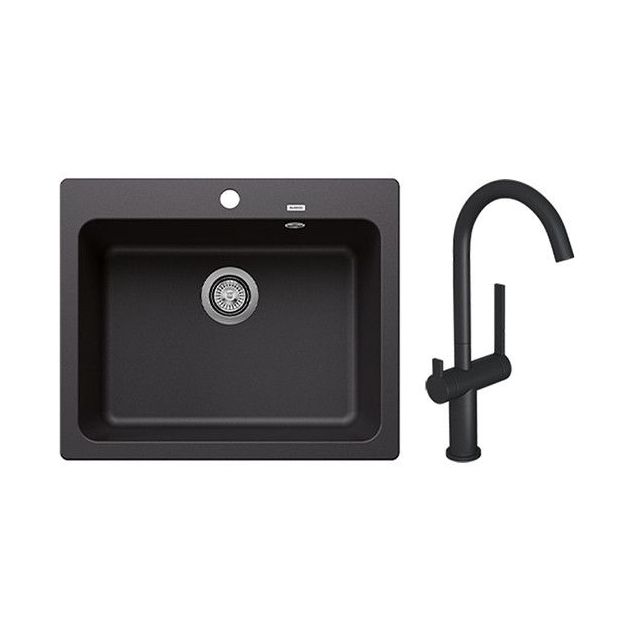 Keittiöallas Blanco Naya 6 ja Lapetek Round-A keittiöhana APK-liitäntä eri värejä