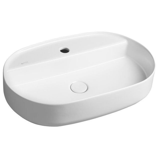 Pesuallas Interia Infinity Oval, 60x40 cm, eri värejä