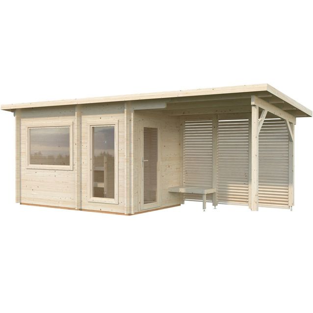 Pihasauna Palmako Sanna 6,8+5,9 m² 