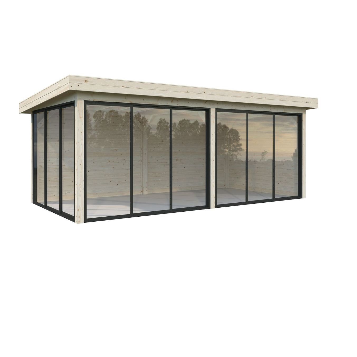 Kesähuone Palmako Lenna Set 402, sis.liukuovet 16,6 m²