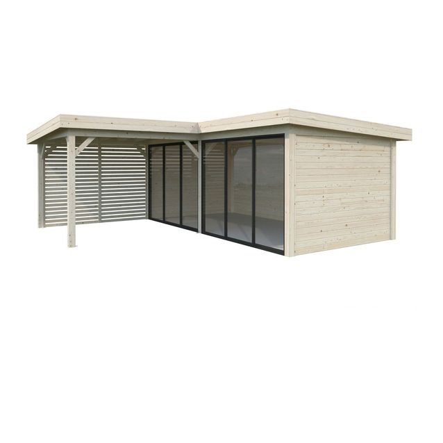 Kesähuone Palmako Lenna Set 413, sis.liukuovet 24,9 m²