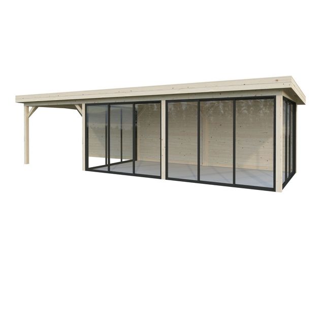 Kesähuone Palmako Lenna Set 418, sis.liukuovet 24,9 m²