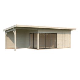 Vierasmaja Palmako Andrea 15,2+7,9 m2, sis. tuplalasilla liukuovet