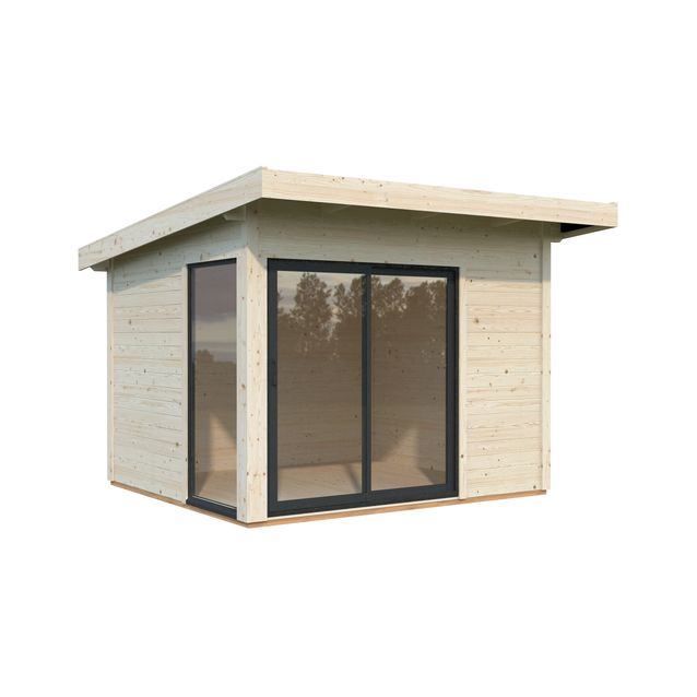 Kesähuone Palmako Andrea, sis. tuplalasilla liukuovet, 7,5 m2 FR44-3027