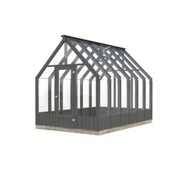 Kasvihuone Palmako Emilia 8,2 m2, turvalasi, puurunko