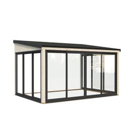 Kesähuone Palmako Lumi 11,6 m2, sis. tuplalasilla liukuovet