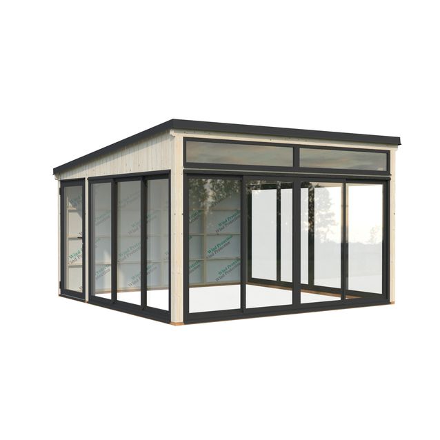 Kesähuone Palmako Saga 16,6 m2, sis.liukuovet 