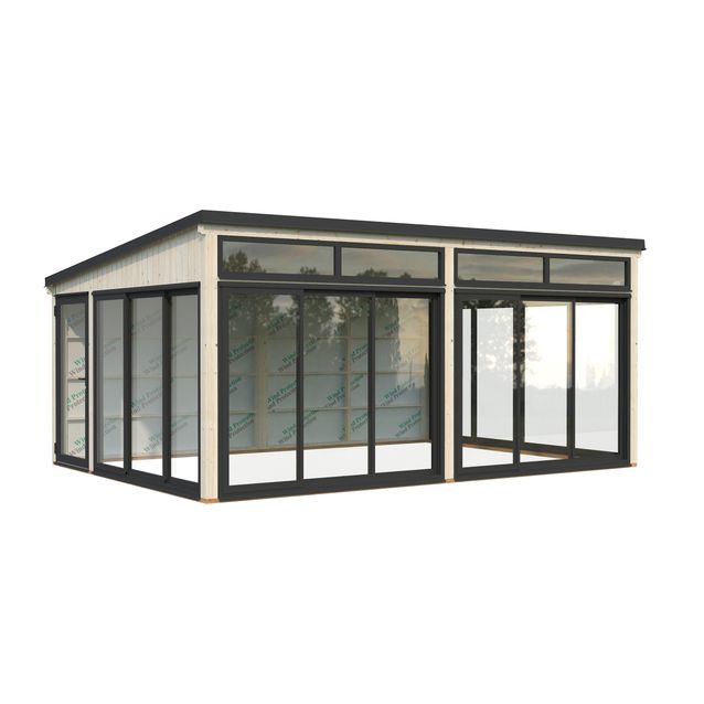 Kesähuone Palmako Saga 23,3 m2, sis.liukuovet 