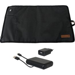 Lämmitettävä istuinalusta Woodline Keflavik 48 x 29 cm 5V 10000mAh virtapankilla