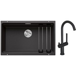 Keittiöallas Blanco Etagon 700-U ja Lapetek Round-A keittiöhana APK-liitäntä eri värejä