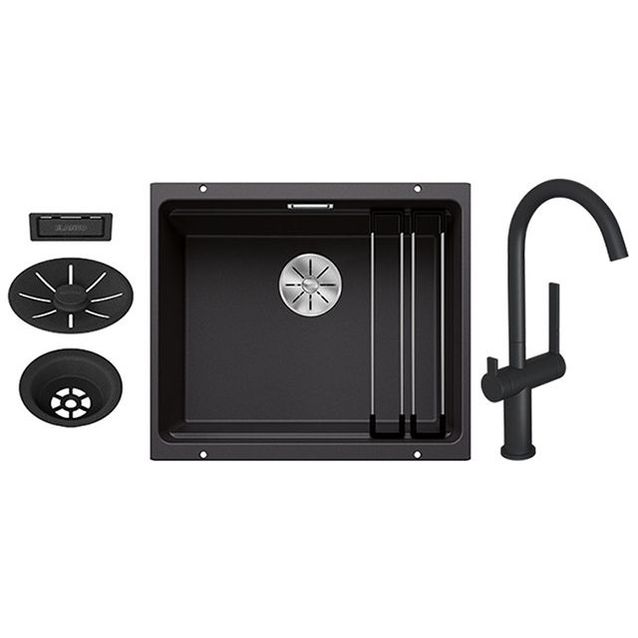 Keittiöallas Blanco Etagon 500-U ja Lapetek Round-A keittiöhana APK-liitäntä eri värejä