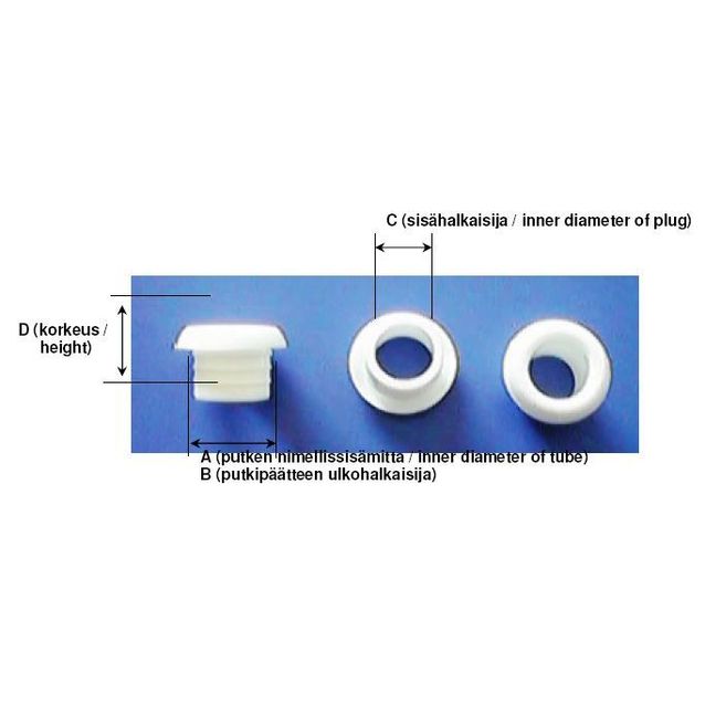 Putkenpääte JAPP 1776 25 putkelle