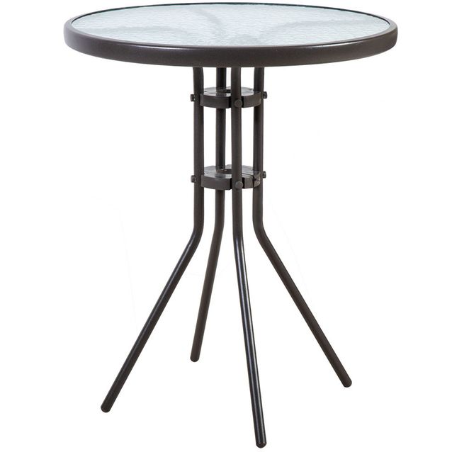 Table DUBLIN D60xH70cm, dark brown