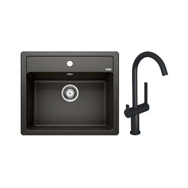 Keittiöallas Blanco Legra 6 ja Lapetek Round-A keittiöhana APK-liitäntä eri värejä